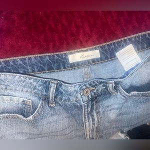 KanCan denim cutoff shorts size Lg